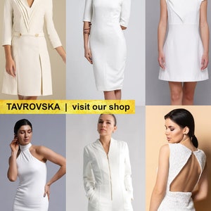 Black cut out midi dress, Cut out turtleneck dress, Long sleeve bodycon turtleneck dress, Going out dresses for women TAVROVSKA image 9