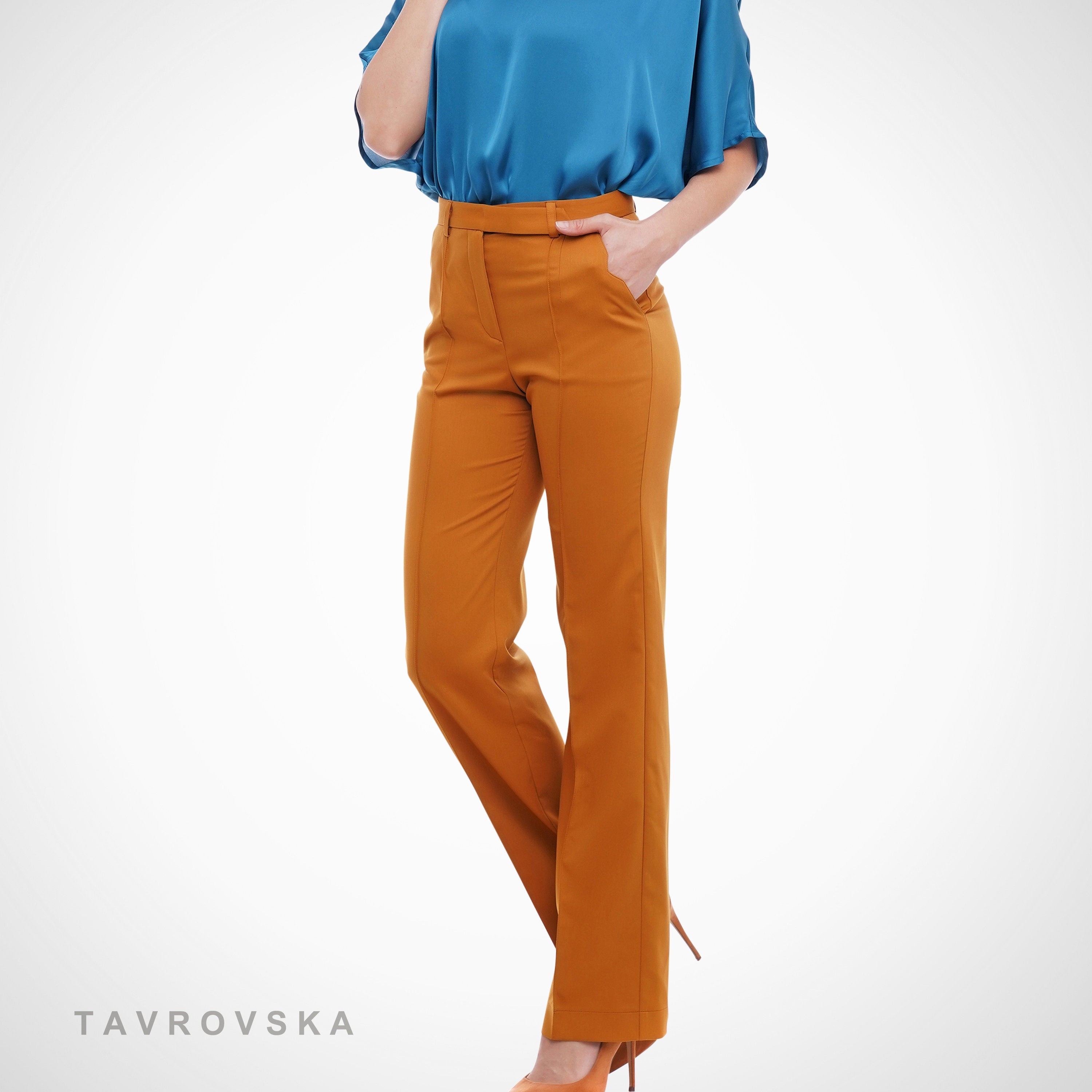High Waist Wide Leg Pants Womens 