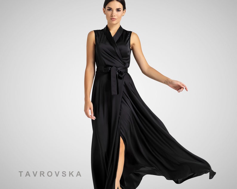 shawl collar dresses