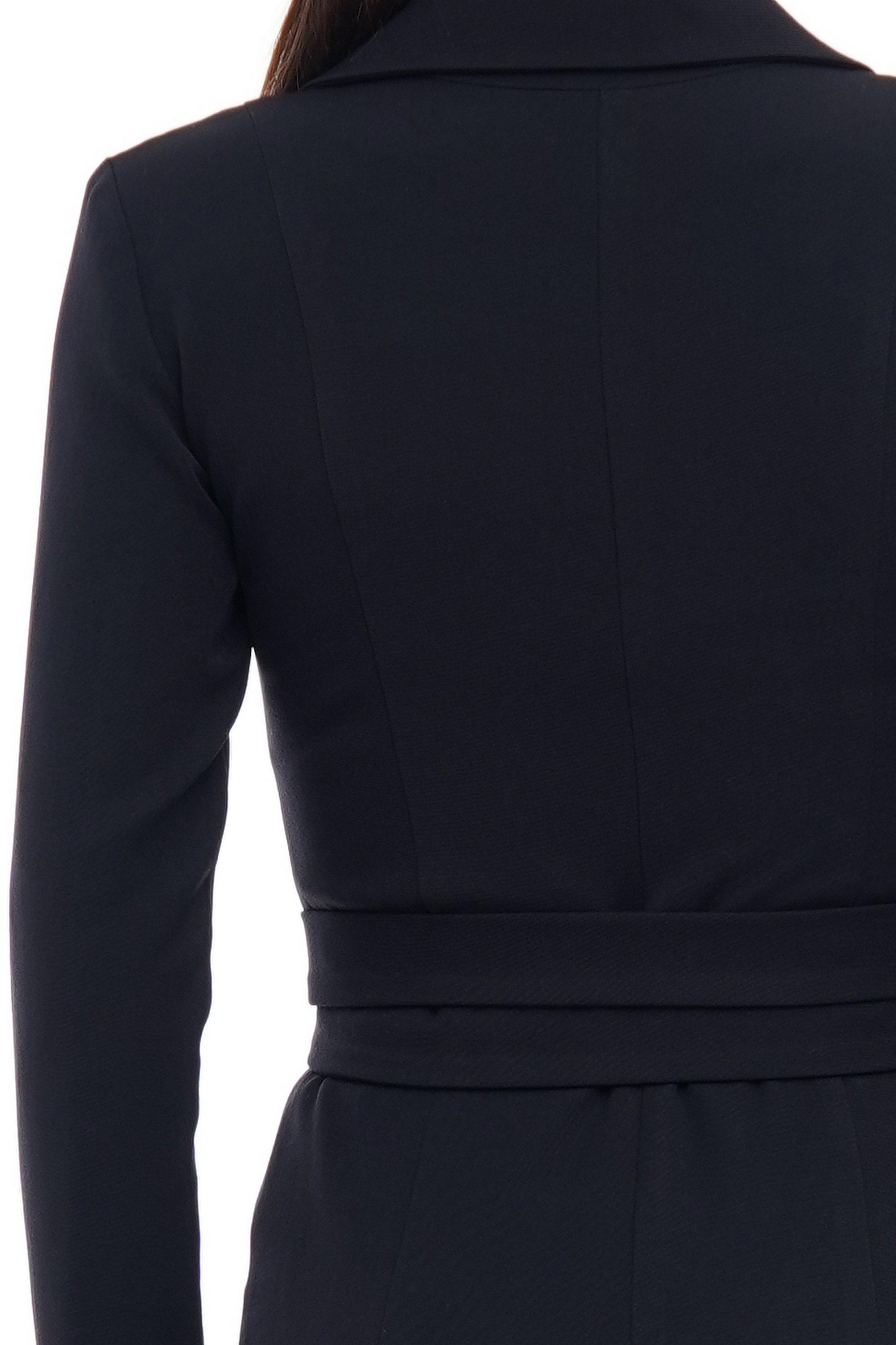 FYR Macedonia Tuxedo Blazer Black 100% Wool Double Breasted Size 2R 