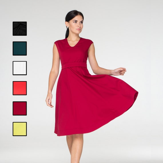 Midi Dresses, Mid Length Dress, Knee length Dress