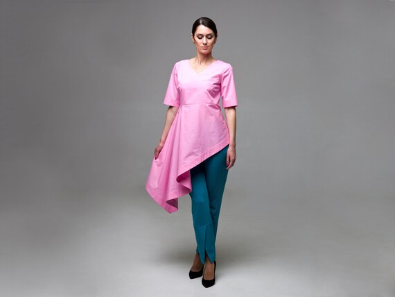 high low tunic tops plus size