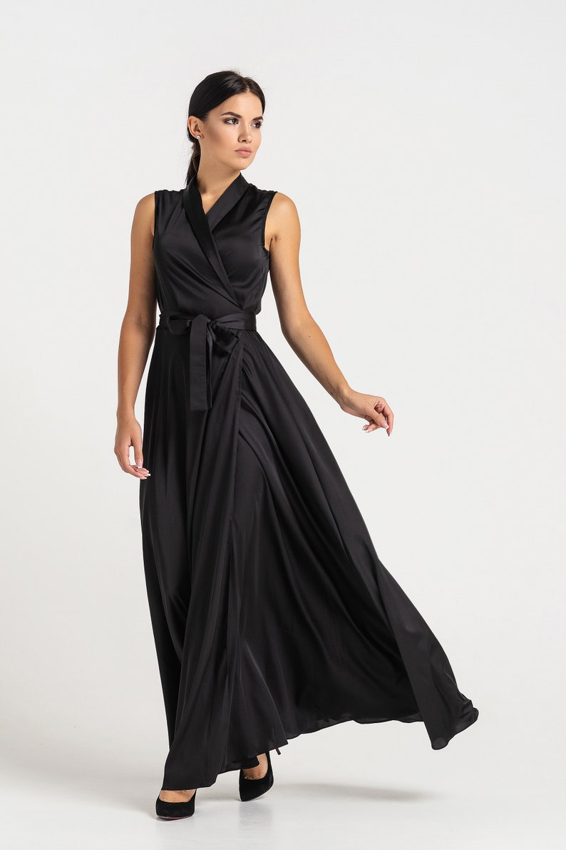 shawl with maxi dress