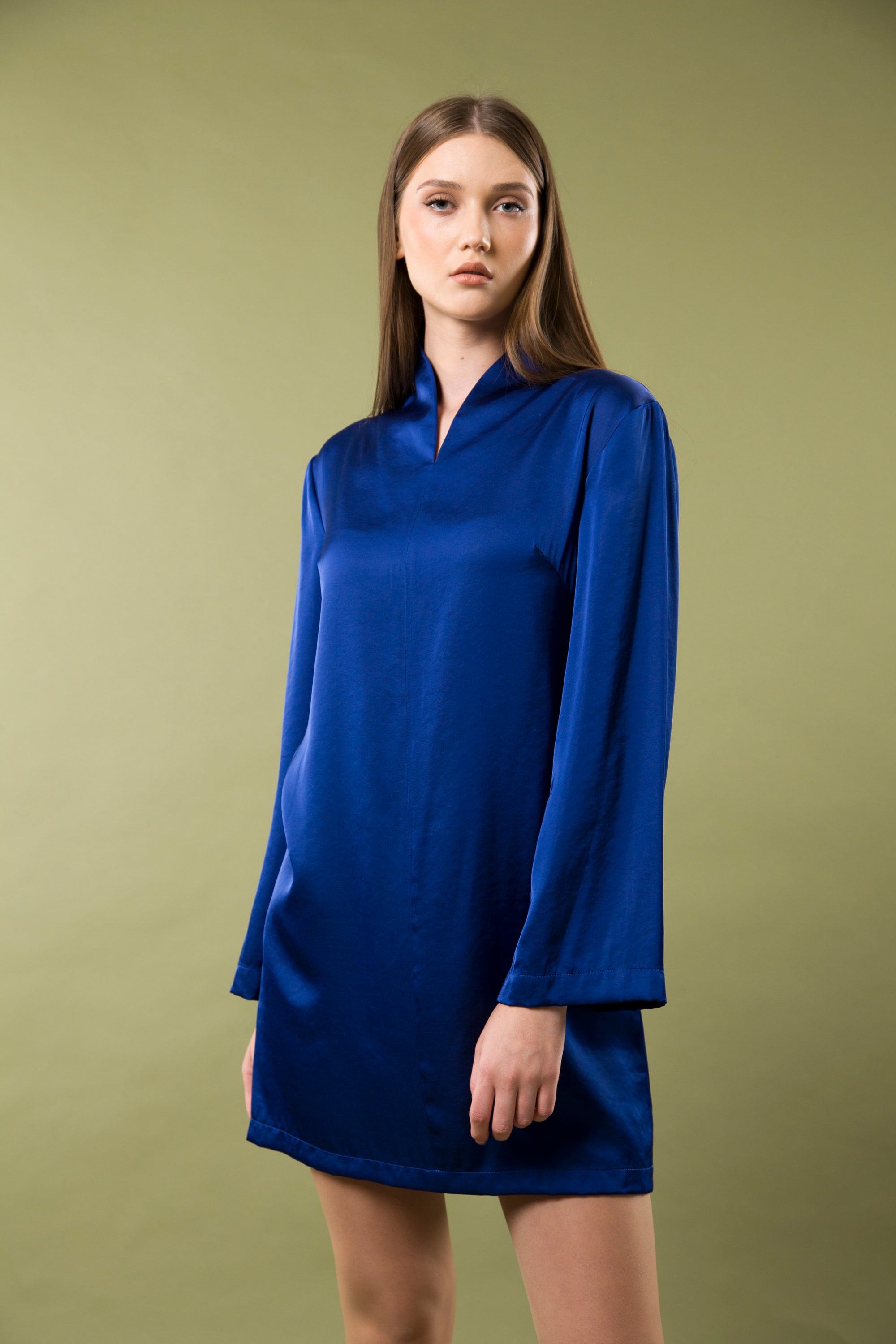 red dress coupon code Shimmering Sapphire Mini Dress main image 0