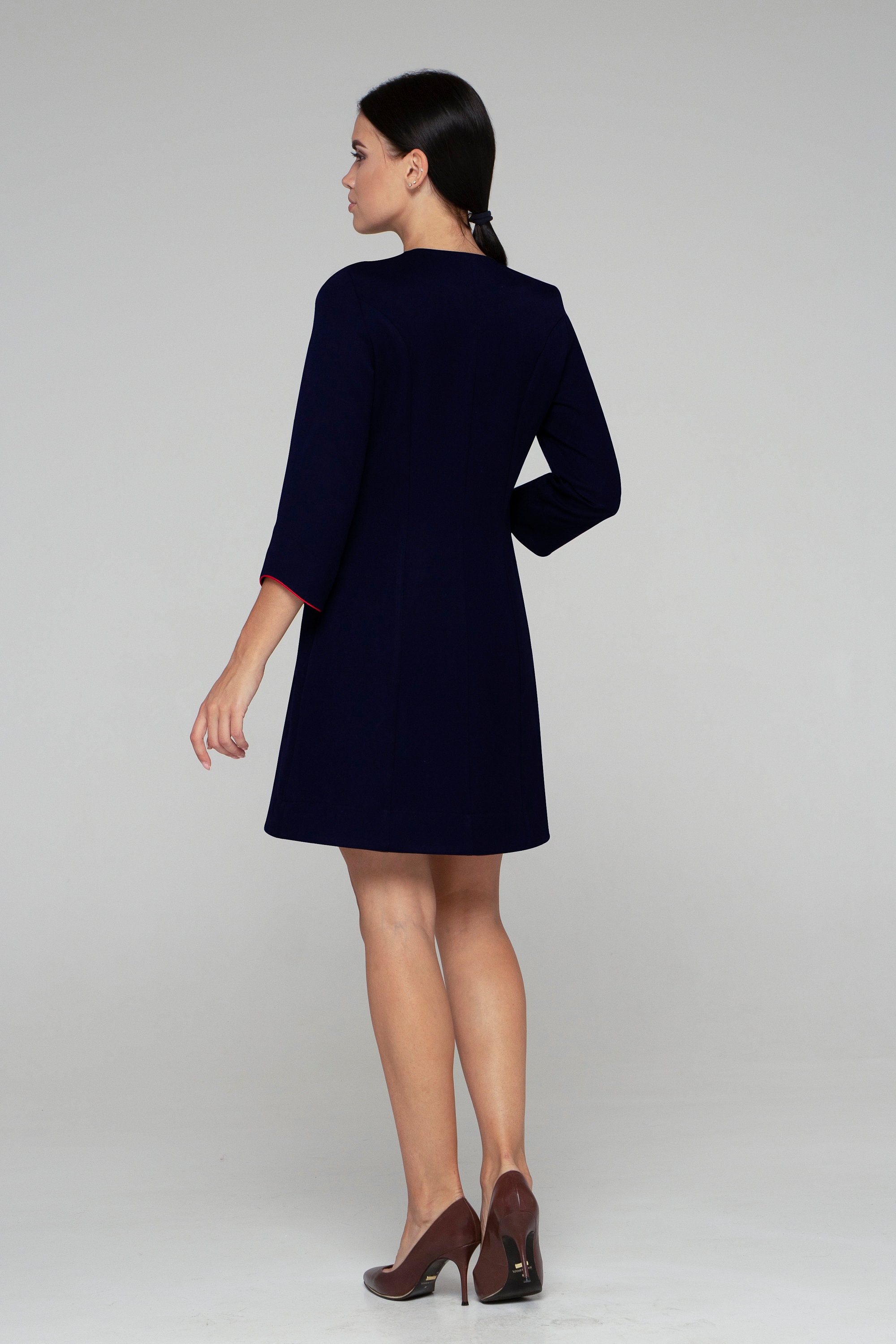 navy blue blazer dress Pazin Available in Grey. Navy a line blazer dress