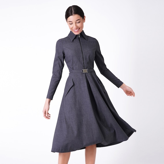 sachin and babi light blue dress Women's Workwear Singapore | Shop Elegant Work Dresses main image 1