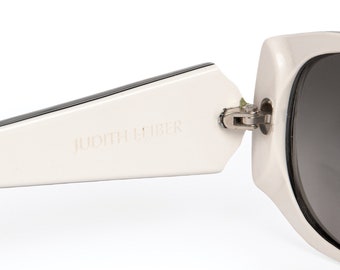 JUDITH LEIBER Couture Crystal & Pearl Embellished Sunglasses  display picture 1