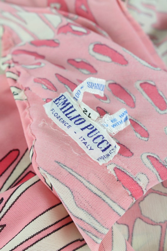 EMILIO PUCCI 1960s Pink White & Black EMILIO PUCCI 1960s Pink White & Black