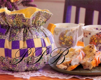 Pink Sand Beach Tea Cozy Pattern to Make Afternoon Tea Party DIY Sewing