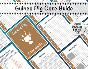 Guinea Pig Care Guide - Brown