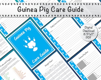 Guinea Pig Care Guide - Blue