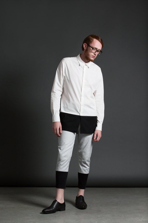 Longline dress hotsell shirt mens