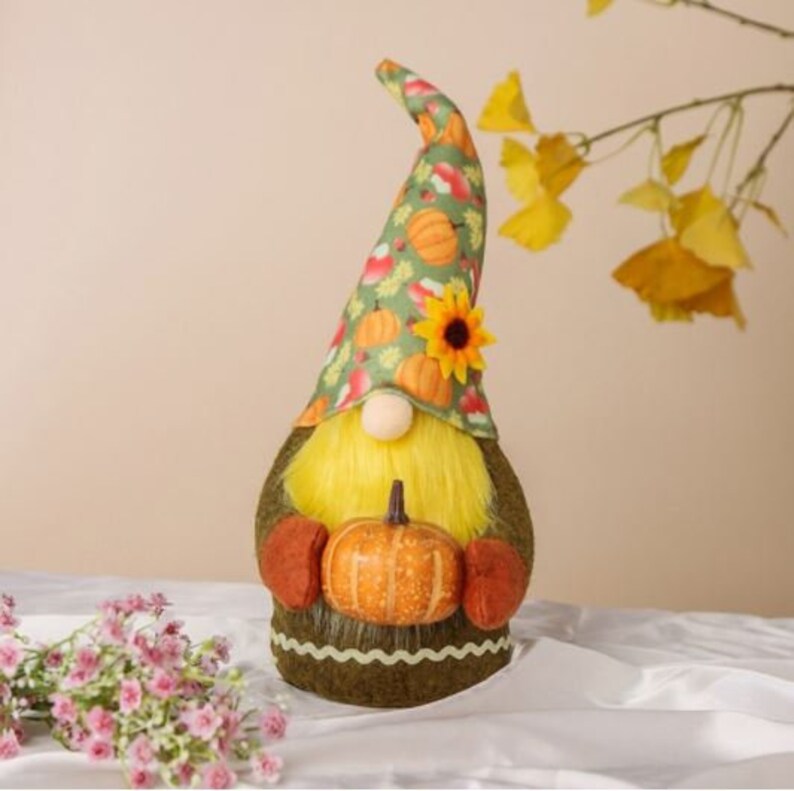 Halloween Gnomes Fall Harvest Gnome Thanksgiving Gnome Etsy