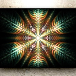 LANGUAGE of the BIRDS – HD Art Print: sacred geometry, mandala, feathers, celebration