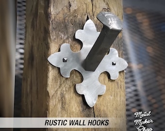 Railroad Spike Hook: Farmhouse Industrial Decor