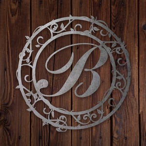 Metal Letter Family Sign, Metal Sign, Free Shipping, Custom Metal Sign