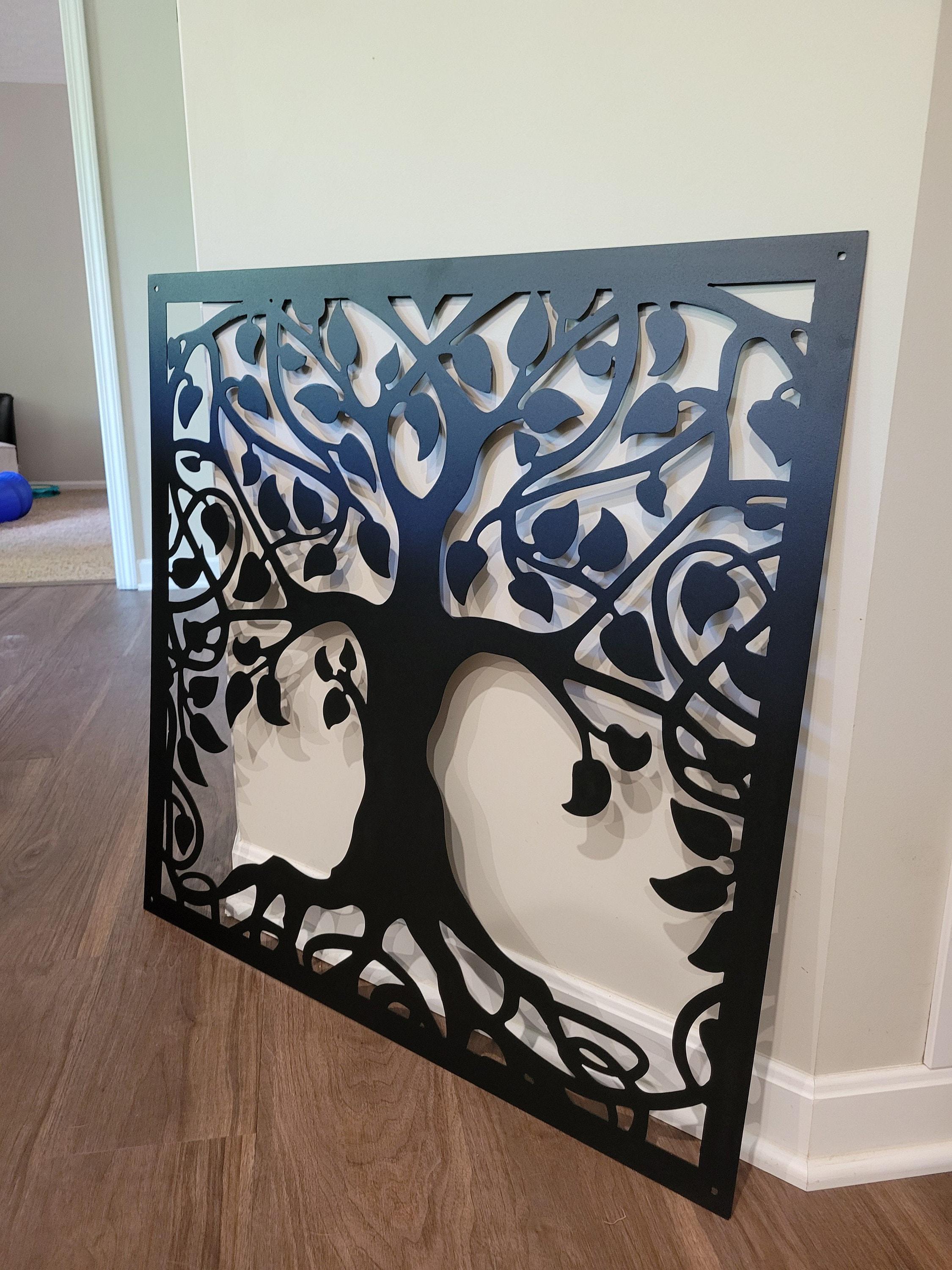 Decorative Privacy Screen, Tree of Life, Tree Pattern, | S149 - Etsy