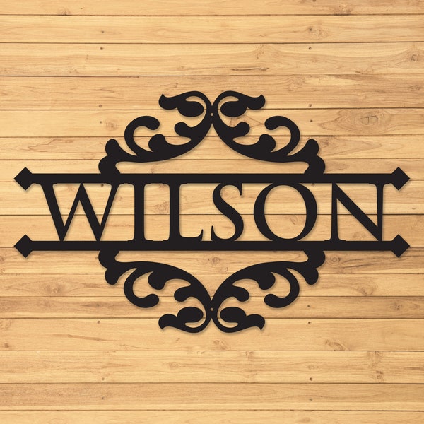 Outdoor Decorative Metal Signs Etsy