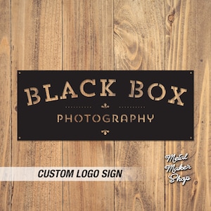 Business Logo Sign, Your Business Logo or Artwork, Custom Metal Business Signs, Custom Metal Signs, Metal Sign logo, Free Shipping | S66