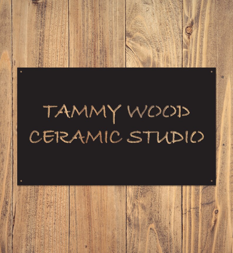 Custom Metal Business Signs Business Logo Sign Custom Metal Signs Business Signs Metal Free Shipping