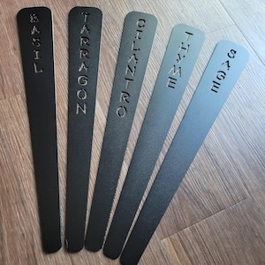 20&quot; Metal Garden Labels, Plant labels, Garden Labels, Garden Planner, Plant Markers, Plant tags | S150