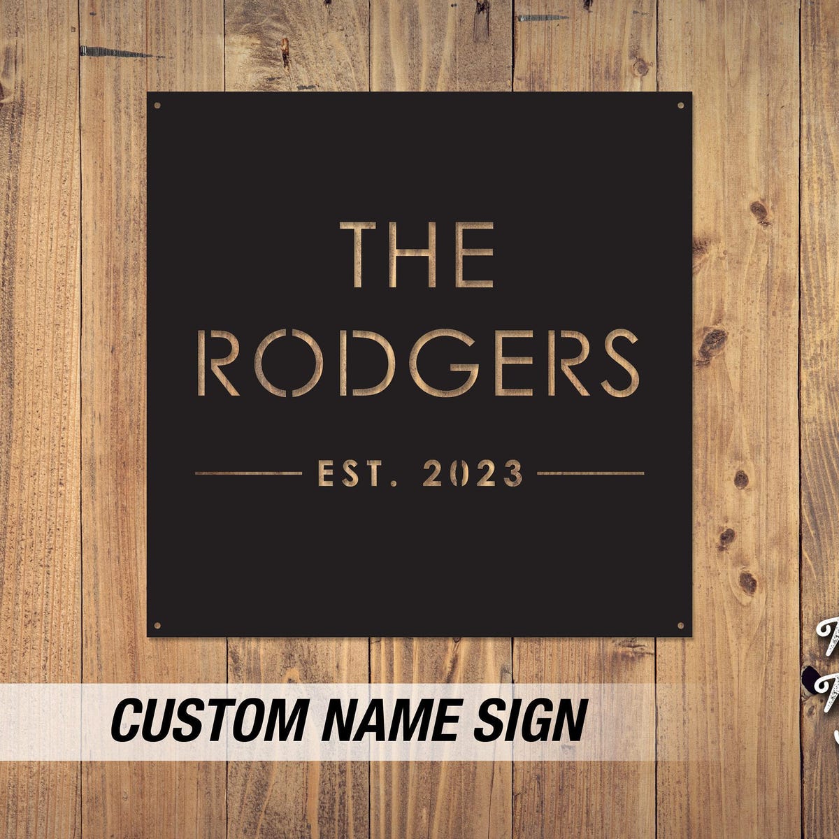 Personalized Metal Sign, Square Signage, Business Sign, Family Name Display, Free Shipping, Custom Metal Sign | S177 - Etsy