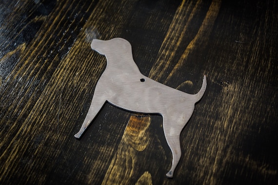 Metal Dog Ornament, Monogram Ornaments, Metal Ornaments, Christmas Ornaments