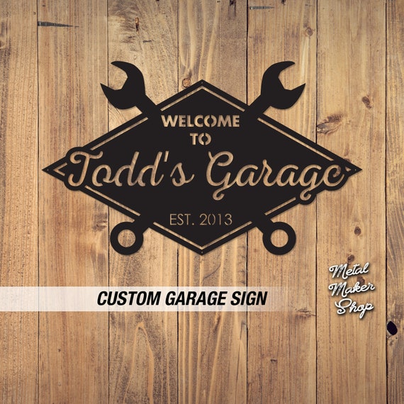 Signs for the Garage, Gifts for men, Mechanic gifts, Gifts for Dad, Metal Sign, Man Cave,  | S194