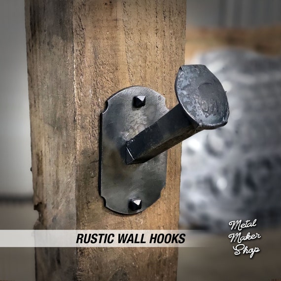 Railroad Spike Hook, Farmhouse Industrial Decor