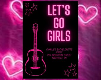 Bachelorette Party Invitation