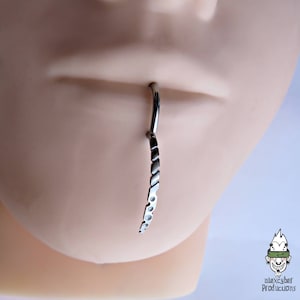 4 Pezzi Set Di Piercing Al Labret In Acciaio Chirurgico Amore/stella/quadrato/forma Rotonda CZ Zirconio Labbro Stud Bar Orecchino Cartilagine Gioielli Per Il Corpo - Foto 7
