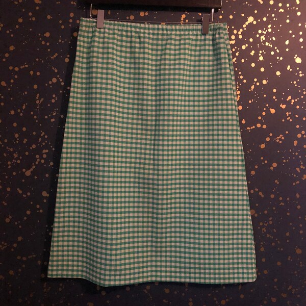 kitri green gingham dress