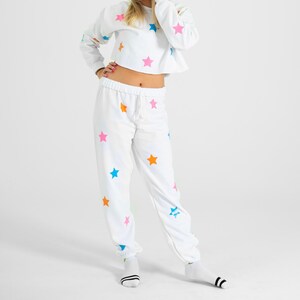 Star sweatpants and sweatshirt set clearance