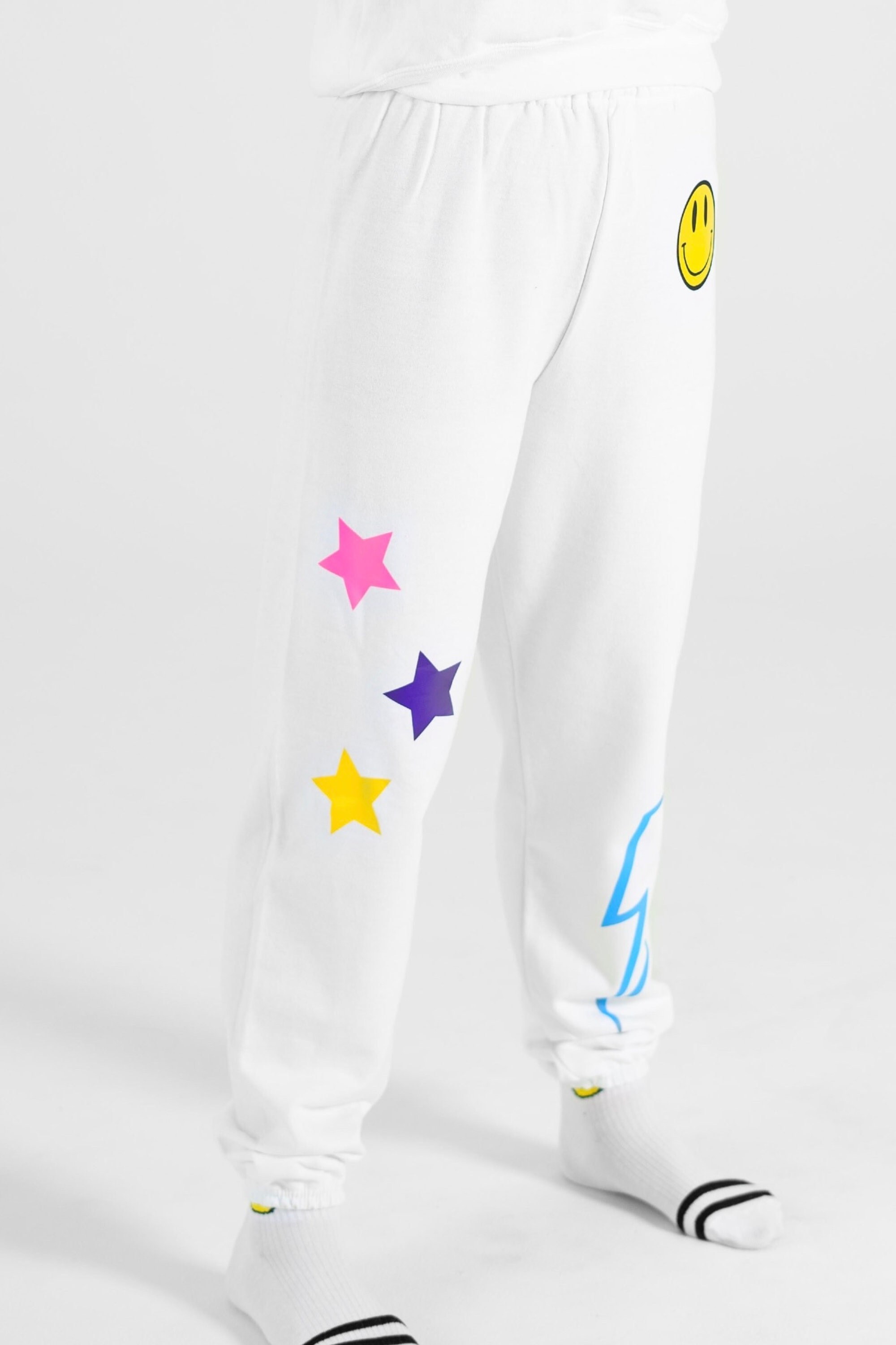 Lightning Bolt Sweatpants, Black Sweatpants, Neon Pink Lighting Bolts on  the Both Sides, Preppy, Trendy, Aesthetics Sweatpants, No Pockets 