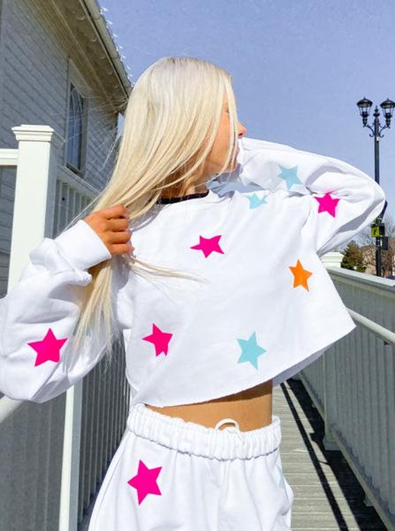 uo patterned polar fleece hoodie sweatshirt