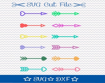 Arrow SVG Cut File, Arrow Cut File, SVG Cutting File, Silhouette Cut File