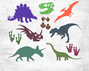 Dinosaur SVG File, SVG Cut File for Silhouette, Jurassic SVG, T-Rex svg, Little Boy Svg