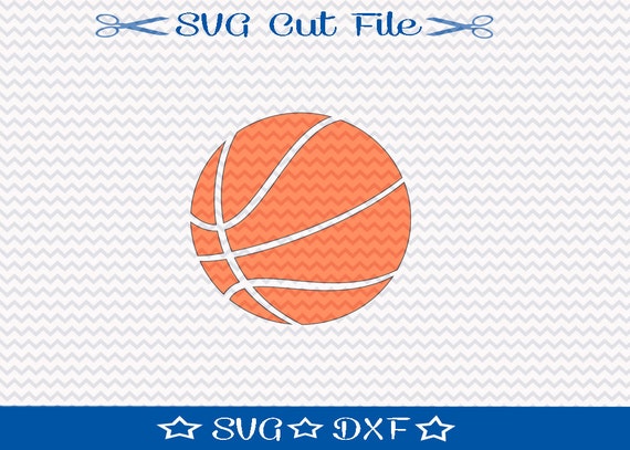 Basketball Svg File Svg Cutting File For Silhouette Sports Etsy