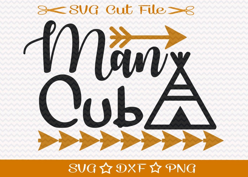 Download Man Cub SVG Little Boy SVG Cutting File SVG for Little Boy ...