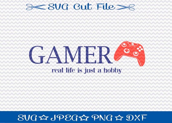 Download Gamer Svg File Download Svg Cut File For Silhouette Or Etsy