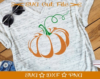 Pumpkin SVG Cut File / Pumpkin Spice SVG / Fall SVG Cutting File / Svg for Thanksgiving / Autumn Svg / Halloween Svg / Fall Home Decor Svg