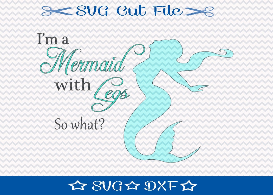 Download Mermaid SVG Cut File / Mermaid with Legs SVG / SVG File ...