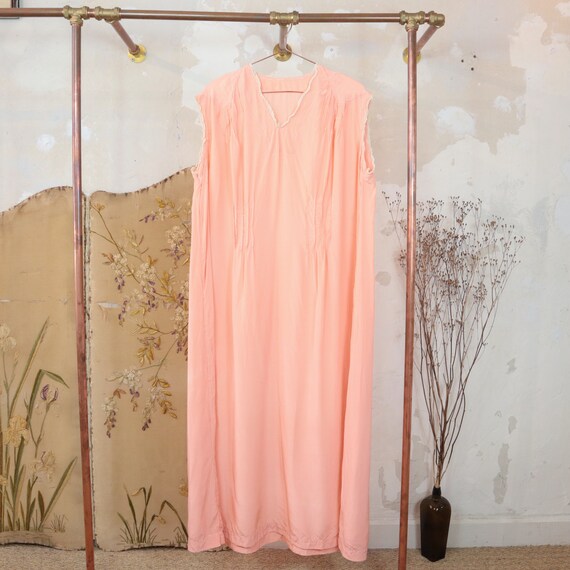 Peach Silk Slip