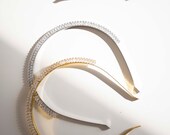 Silver Zirconia Headband: Bridal Goddess Headpiece — image 4