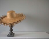 Fringe Straw Sun Hat: Raw Edge, Personalized Summer Vacation Hat — image 5