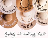 Customized Coffee Color Sun Hat: Personalized Floppy Hat — image 8