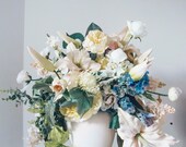 Oversized Pink Floral Headpiece: Maternity Photoshoot Flower Crown — image 3