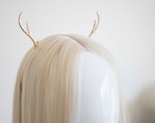 Gold / Silver Christmas Reindeer Headband - Holiday Party Antlers — image 6