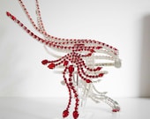 Red Crystal Spiked Tiara: MET Gala Inspired Headpiece — image 7