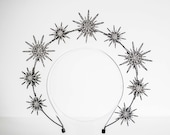 Black Star Halo Headband: Celestial Goddess Crown — image 1